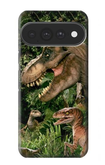 S1452 トレックス ラプター 恐竜 Trex Raptor Dinosaur Google Pixel 11 Pro XL バックケース、フリップケース・カバー