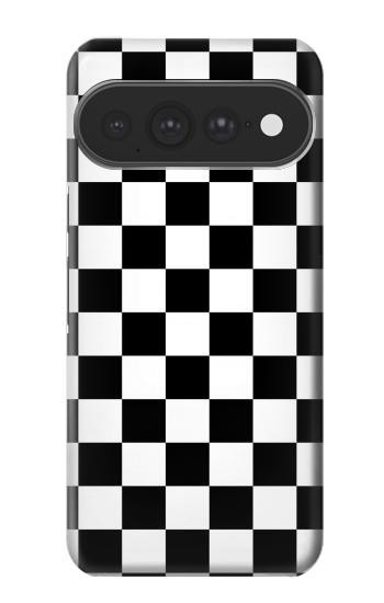 S1611 チェッカーボード Black and White Check Chess Board Google Pixel 11 Pro XL バックケース、フリップケース・カバー
