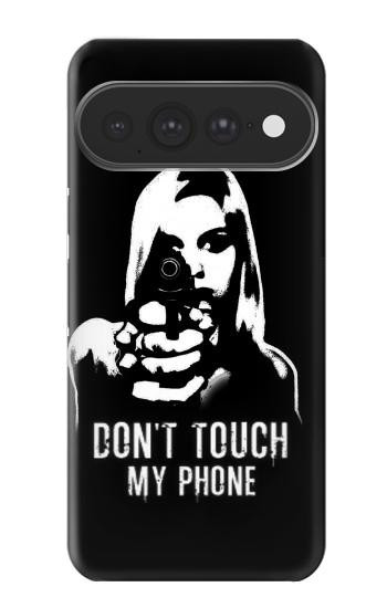 S2518 私の携帯電話を触るな Do Not Touch My Phone Google Pixel 11 Pro XL バックケース、フリップケース・カバー