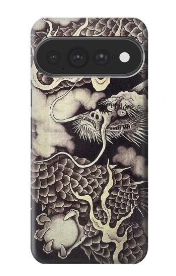 S2719 日本絵画ドラゴン Japan Painting Dragon Google Pixel 11 Pro XL バックケース、フリップケース・カバー