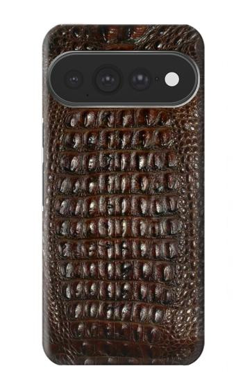 S2850 アリゲータースキングラフィック Brown Skin Alligator Graphic Printed Google Pixel 11 Pro XL バックケース、フリップケース・カバー
