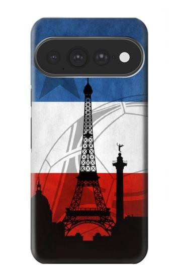 S2980 フランスサッカー France Football Soccer Flag Google Pixel 11 Pro XL バックケース、フリップケース・カバー