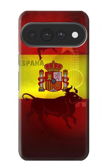 S2984 スペインサッカー Spain Football Soccer Flag Google Pixel 11 Pro XL バックケース、フリップケース・カバー