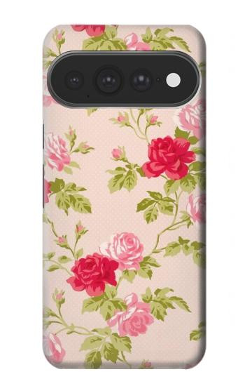 S3037 ローズコテージフローラ Pretty Rose Cottage Flora Google Pixel 11 Pro XL バックケース、フリップケース・カバー