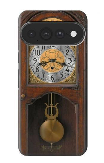 S3173 大きな古時計 Grandfather Clock Antique Wall Clock Google Pixel 11 Pro XL バックケース、フリップケース・カバー
