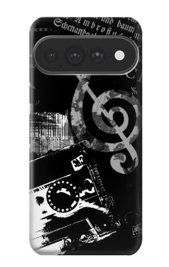 S3197 音楽・カセット・ノート Music Cassette Note Google Pixel 11 Pro XL バックケース、フリップケース・カバー