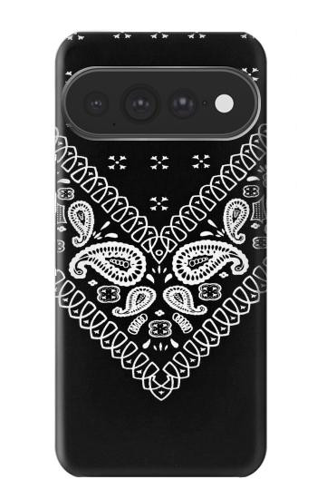S3363 黒バンダナ Bandana Black Pattern Google Pixel 11 Pro XL バックケース、フリップケース・カバー