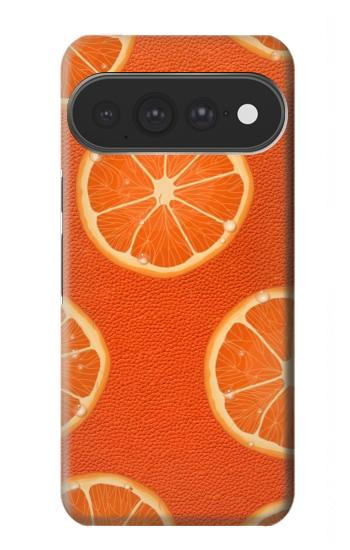 S3946 オレンジのシームレスなパターン Seamless Orange Pattern Google Pixel 11 Pro XL バックケース、フリップケース・カバー