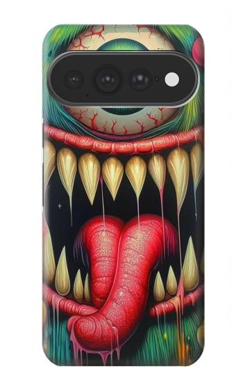 S4000 モンスターのグラフィティ ウォールアート Monster Graffiti Wall Art Google Pixel 11 Pro XL バックケース、フリップケース・カバー