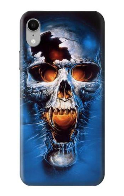 S1462 ヴァンパイア 吸血鬼 スカル Vampire Skull iPhone XR バックケース、フリップケース・カバー