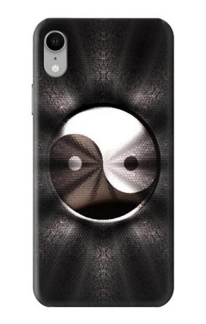 S3241 陰陽記号 Yin Yang Symbol iPhone XR バックケース、フリップケース・カバー