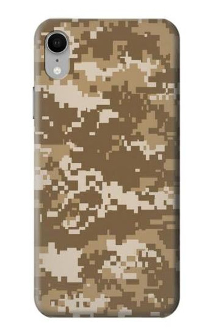 S3294 陸軍砂漠タンコヨーテカモ迷彩 Army Desert Tan Coyote Camo Camouflage iPhone XR バックケース、フリップケース・カバー