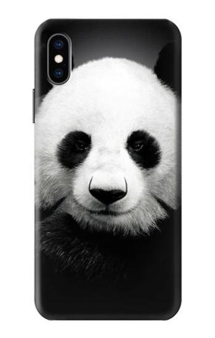 S1072 パンダ Panda Bear iPhone X, iPhone XS バックケース、フリップケース・カバー