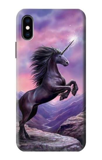 S1461 ユニコーンファンタジー Unicorn Fantasy Horse iPhone X, iPhone XS バックケース、フリップケース・カバー