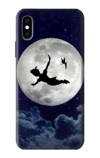 S2400 ピーターパン Peter Pan iPhone X, iPhone XS バックケース、フリップケース・カバー