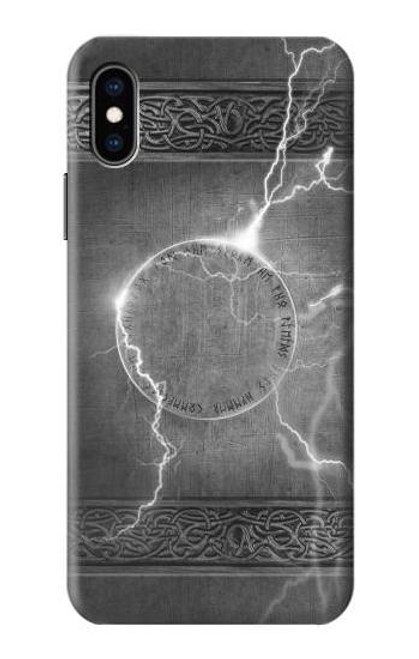 S2533 トールサンダーストライクハンマー Thor Thunder Strike Hammer iPhone X, iPhone XS バックケース、フリップケース・カバー