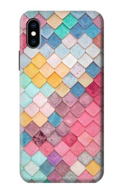 S2947 キャンディパステルカラー Candy Minimal Pastel Colors iPhone X, iPhone XS バックケース、フリップケース・カバー