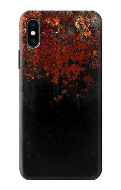 S3071 錆びたテクスチャグラフィック Rusted Metal Texture Graphic iPhone X, iPhone XS バックケース、フリップケース・カバー