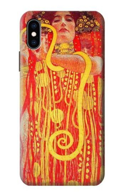S3352 グスタフ・クリムト医学 Gustav Klimt Medicine iPhone X, iPhone XS バックケース、フリップケース・カバー