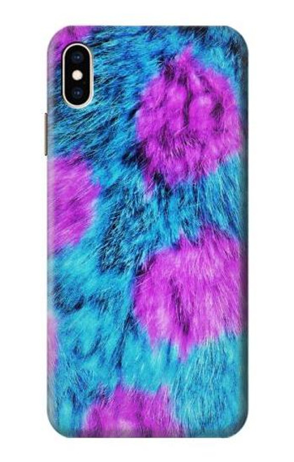 S2757 モンスターファースキンパターングラフィック Monster Fur Skin Pattern Graphic iPhone XS Max バックケース、フリップケース・カバー