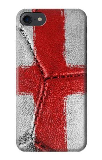 S3316 イングランドの旗ビンテージフットボールのグラフィック England Flag Vintage Football Graphic iPhone 7, iPhone 8 バックケース、フリップケース・カバー