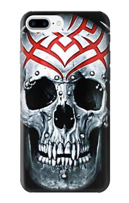 S0223 吸血鬼 スカル タトゥー Vampire Skull Tattoo iPhone 7 Plus, iPhone 8 Plus バックケース、フリップケース・カバー