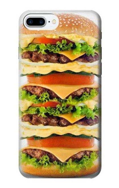 S0790 ハンバーガー Hamburger iPhone 7 Plus, iPhone 8 Plus バックケース、フリップケース・カバー