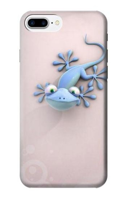 S1631 おかしいヤモリ Funny Gecko Lizard iPhone 7 Plus, iPhone 8 Plus バックケース、フリップケース・カバー