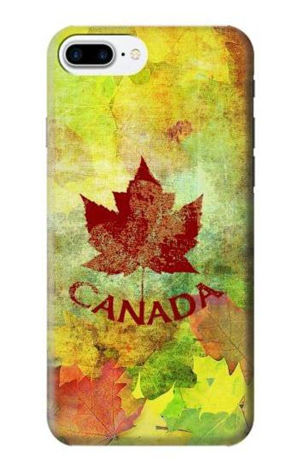 S2523 カナダ秋のメープルリーフ Canada Autumn Maple Leaf iPhone 7 Plus, iPhone 8 Plus バックケース、フリップケース・カバー