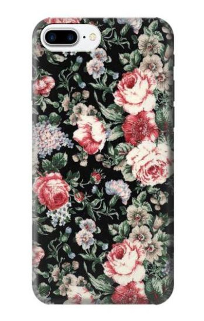 S2727 ヴィンテージローズ柄 Vintage Rose Pattern iPhone 7 Plus, iPhone 8 Plus バックケース、フリップケース・カバー