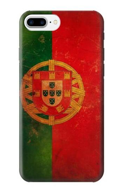 S2973 ポルトガルサッカー Portugal Football Soccer Flag iPhone 7 Plus, iPhone 8 Plus バックケース、フリップケース・カバー