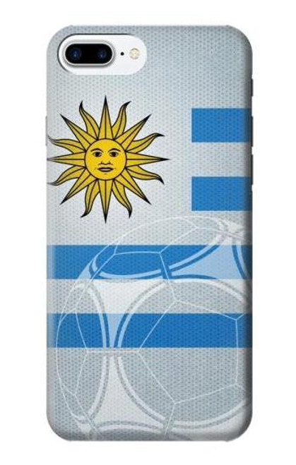 S2995 ウルグアイサッカー Uruguay Football Soccer Flag iPhone 7 Plus, iPhone 8 Plus バックケース、フリップケース・カバー