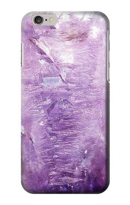 S2690 アメジスト結晶グラフィックプリント Amethyst Crystals Graphic Printed iPhone 6 6S バックケース、フリップケース・カバー