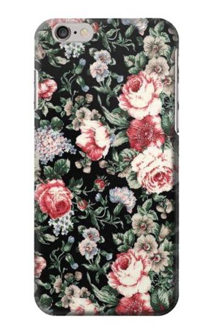S2727 ヴィンテージローズ柄 Vintage Rose Pattern iPhone 6 6S バックケース、フリップケース・カバー