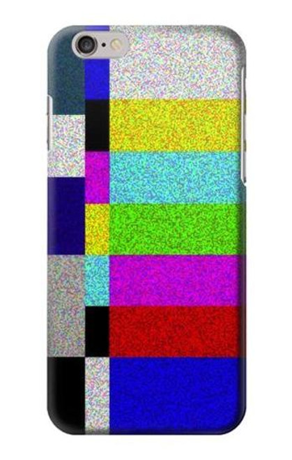 S2871 ノイズ信号テレビ Noise Signal TV iPhone 6 6S バックケース、フリップケース・カバー