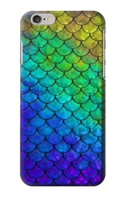 S2930 人魚のスケール Mermaid Fish Scale iPhone 6 6S バックケース、フリップケース・カバー