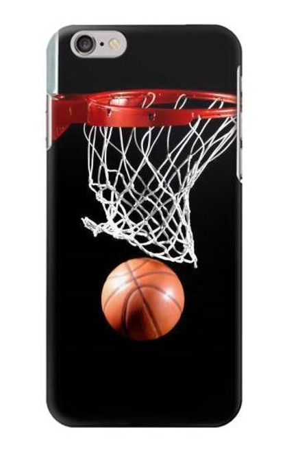 S0066 バスケットボール Basketball iPhone 6 Plus, iPhone 6s Plus バックケース、フリップケース・カバー