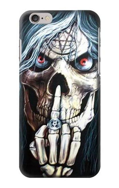 S0222 スカルペンタグラム 五芒星 Skull Pentagram iPhone 6 Plus, iPhone 6s Plus バックケース、フリップケース・カバー