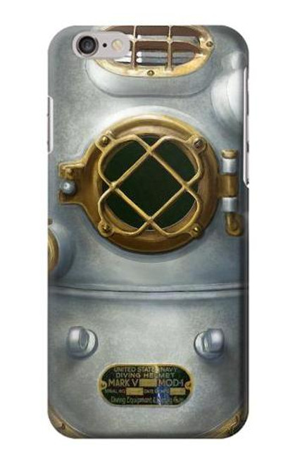 S2646 ヴィンテージ深海ダイビングヘルメット Vintage Deep Sea Diver Helmet iPhone 6 Plus, iPhone 6s Plus バックケース、フリップケース・カバー