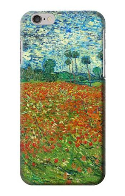 S2681 フィールドポピーのヴィンセント・ヴァン・ゴッホ Field Of Poppies Vincent Van Gogh iPhone 6 Plus, iPhone 6s Plus バックケース、フリップケース・カバー