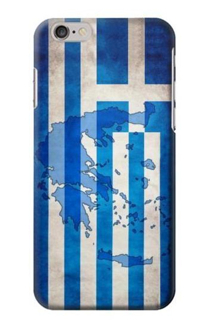 S2970 ギリシャサッカー Greece Map Football Soccer Flag iPhone 6 Plus, iPhone 6s Plus バックケース、フリップケース・カバー