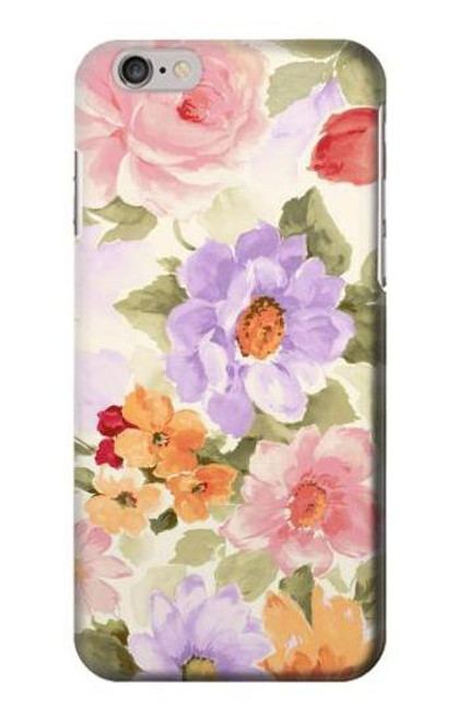 S3035 花 Sweet Flower Painting iPhone 6 Plus, iPhone 6s Plus バックケース、フリップケース・カバー