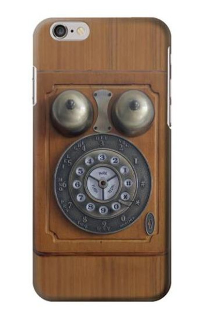 S3146 アンティークウォールレトロ電話 Antique Wall Retro Dial Phone iPhone 6 Plus, iPhone 6s Plus バックケース、フリップケース・カバー