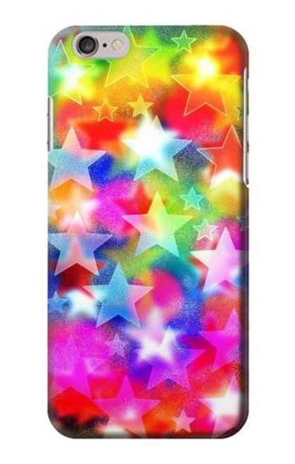 S3292 カラフルディスコスター Colourful Disco Star iPhone 6 Plus, iPhone 6s Plus バックケース、フリップケース・カバー