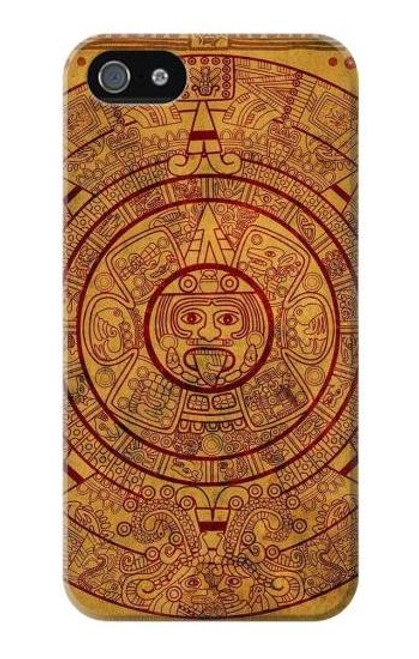 S0692 マヤ暦 Mayan Calendar iPhone 5 5S SE バックケース、フリップケース・カバー