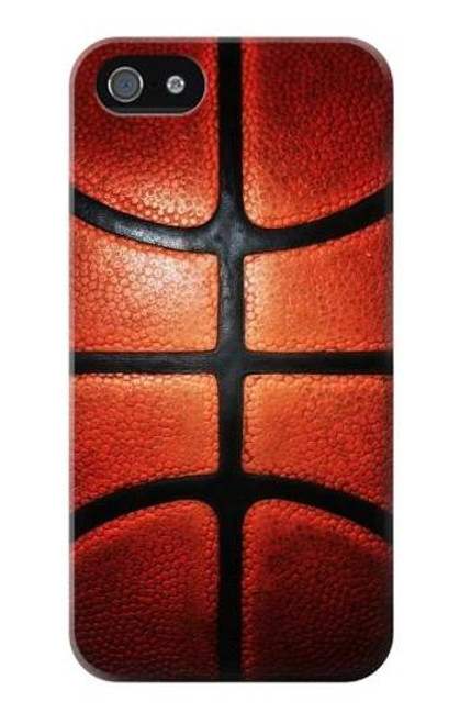 S2538 バスケットボール Basketball iPhone 5 5S SE バックケース、フリップケース・カバー