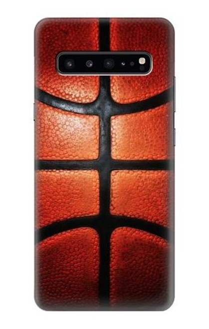 S2538 バスケットボール Basketball Samsung Galaxy S10 5G バックケース、フリップケース・カバー