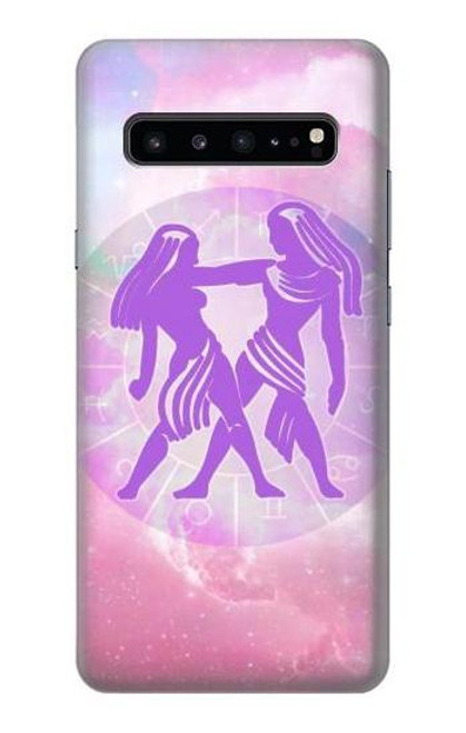 S3259 ゾディアックジェミニ Zodiac Gemini Samsung Galaxy S10 5G バックケース、フリップケース・カバー