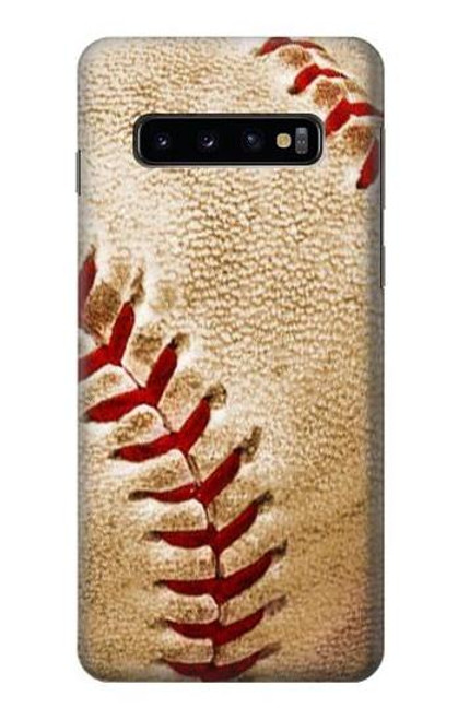 S0064 野球 ベースボール Baseball Samsung Galaxy S10 バックケース、フリップケース・カバー