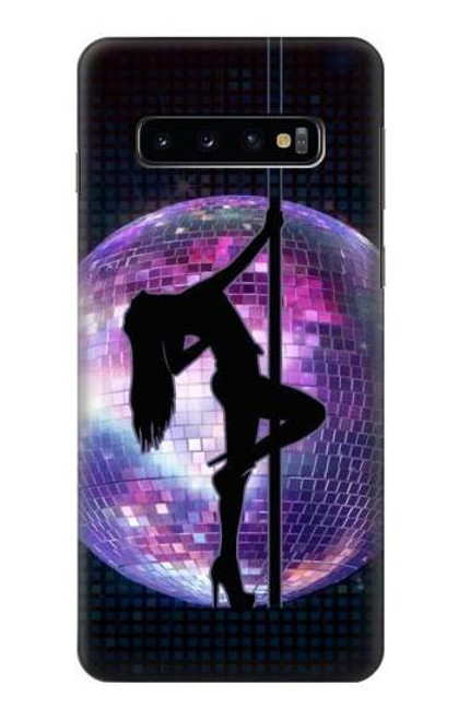 S3284 セクシーな女の子ディスコポールダンス Sexy Girl Disco Pole Dance Samsung Galaxy S10 バックケース、フリップケース・カバー